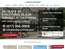 Tablet Screenshot of designeverest.com